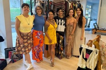Da esquerda para a direita: Ana Chalub, Cristiane Bernardes, Maíra Brito, Marina Lafetá, Débora Lafetá e Thainara Vianna - (crédito: Arquivo pessoal ) Da esquerda para a direita: Ana Chalub, Cristiane Bernardes, Maíra Brito, Marina Lafetá, Débora Lafetá e Thainara Vianna - (crédito: Arquivo pessoal )