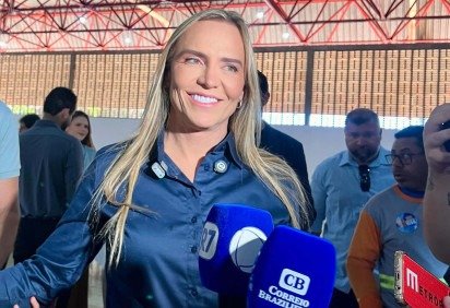 Na TV, Celina aposta em divulga&ccedil;&atilde;o de a&ccedil;&otilde;es &agrave; frente do GDF -  (crédito: C&aacute;ssia Andr&eacute;/CB/D.A Press) -Na TV, Celina aposta em divulga&ccedil;&atilde;o de a&ccedil;&otilde;es &agrave; frente do GDF -  (crédito: C&aacute;ssia Andr&eacute;/CB/D.A Press)