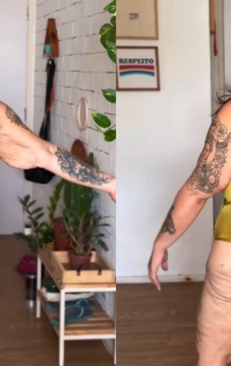 Thais Carla surge de maiô cavado e celebra após perder 112 kg: 'Tô gostosa' - (crédito: Reprodução/Instagram) Thais Carla surge de maiô cavado e celebra após perder 112 kg: 'Tô gostosa' - (crédito: Reprodução/Instagram)