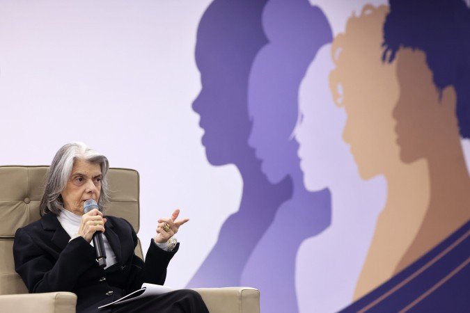 Ministra Cármen Lúcia, do Supremo Tribunal Federal, é a única mulher da Corte - (crédito: Rosinei Coutinho/STF) Ministra Cármen Lúcia, do Supremo Tribunal Federal, é a única mulher da Corte - (crédito: Rosinei Coutinho/STF)