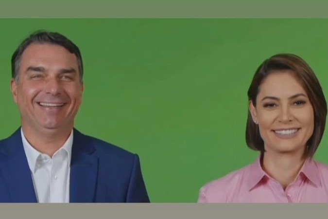 Michelle e Flávio reaparecem em vídeo de campanha: "Vamos juntos resgatar o Brasil" - QTU Questões do Universo