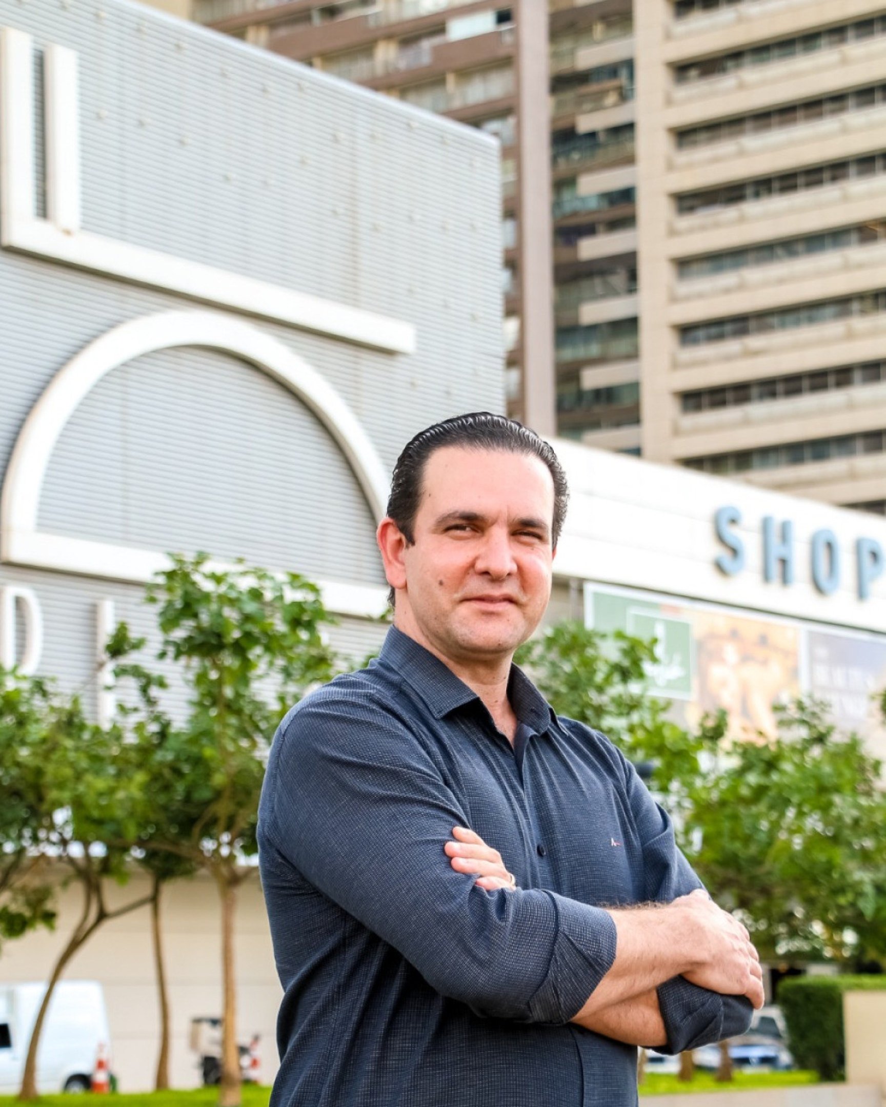 Andr&eacute; Bernardes, superintendente do DF Plaza Shopping
