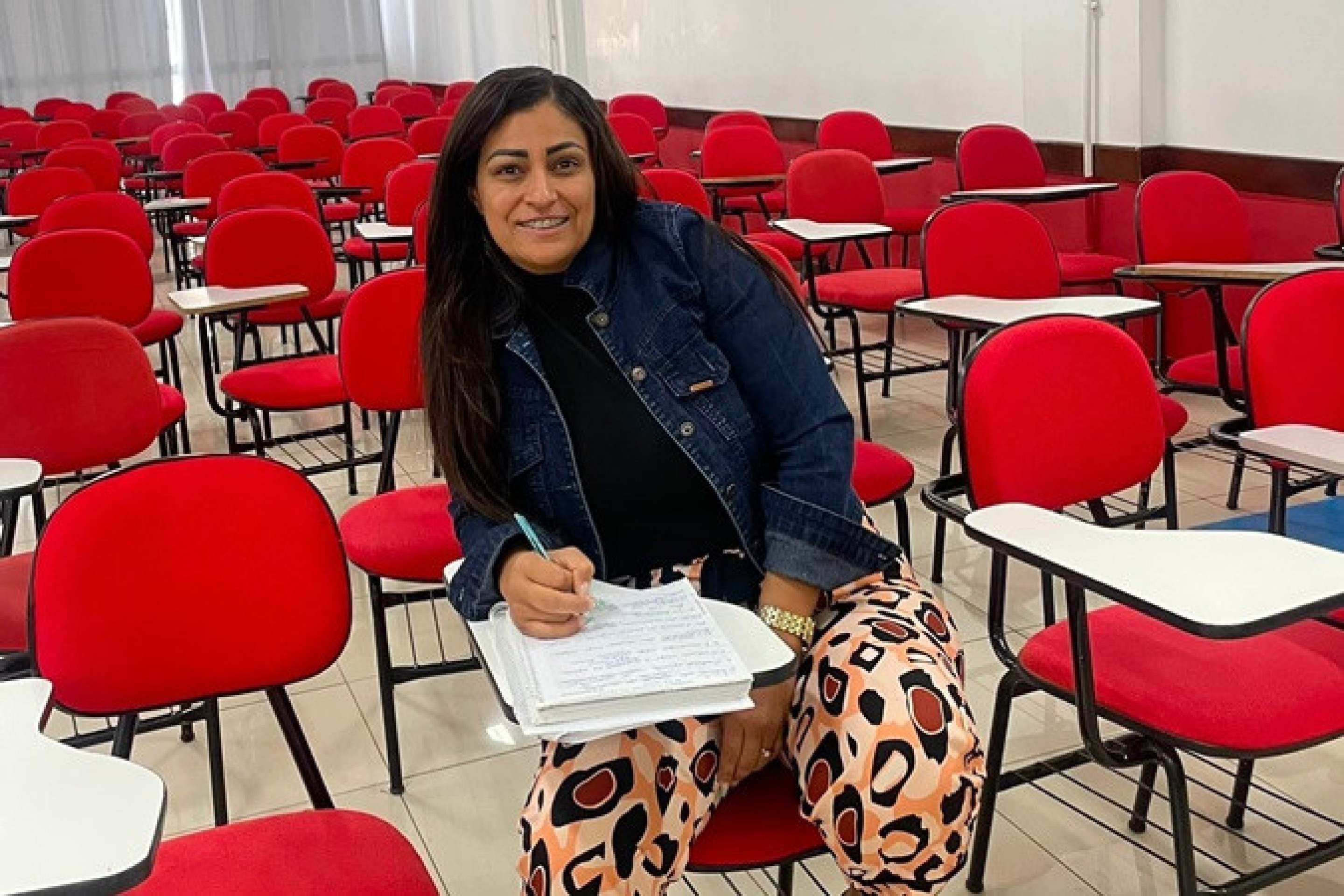 Raquel Moura controla o nervosismo com mais estudos