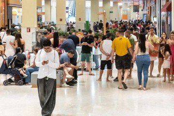 Movimenta&ccedil;&atilde;o em shopping do DF exemplifica o bom desempenho do com&eacute;rcio varejista, que registra alta nas vendas -  (crédito: Divulga&ccedil;&atilde;o/JK Shopping)