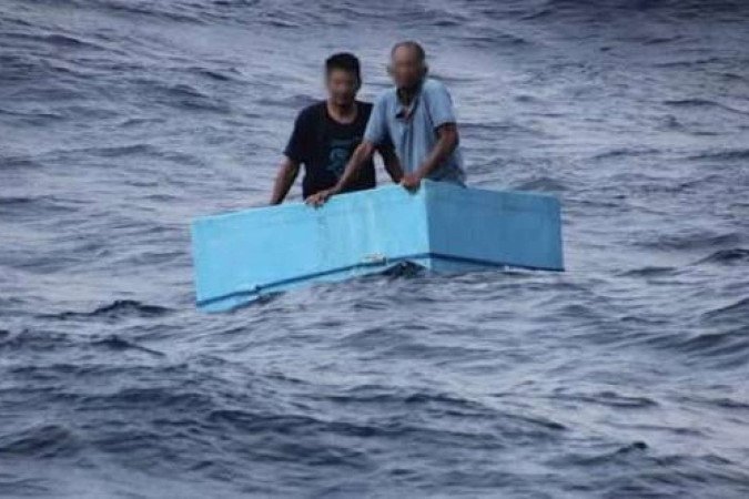Após a mobilização da comunidade, a Marinha iniciou uma operação de busca - (crédito: Marinha do México) Após a mobilização da comunidade, a Marinha iniciou uma operação de busca - (crédito: Marinha do México)