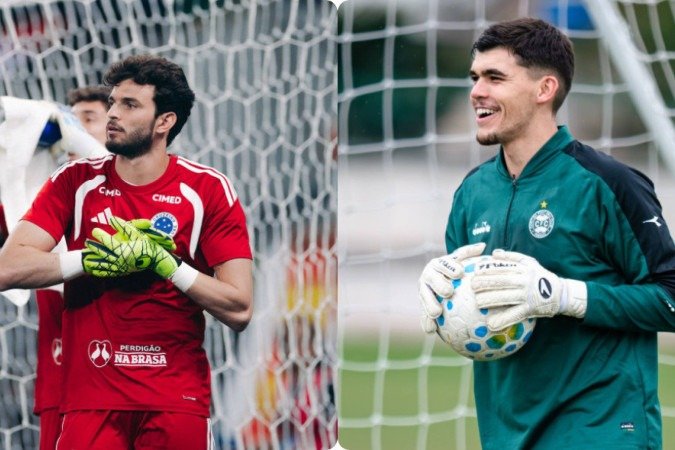 Otávio e Pedro Morisco são os jovens paredões de Cruzeiro e Coritiba - (crédito: Marco Galvão/Cruzeiro e JP Pacheco/Coritiba ) Otávio e Pedro Morisco são os jovens paredões de Cruzeiro e Coritiba - (crédito: Marco Galvão/Cruzeiro e JP Pacheco/Coritiba )