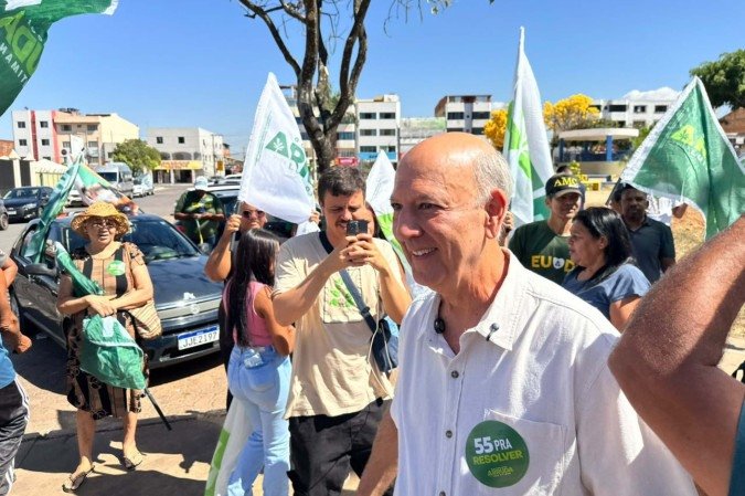 Candidato prometeu construir o Hospital de São Sebastião - (crédito: Mila Ferreira/CB/D.A Press) Candidato prometeu construir o Hospital de São Sebastião - (crédito: Mila Ferreira/CB/D.A Press)