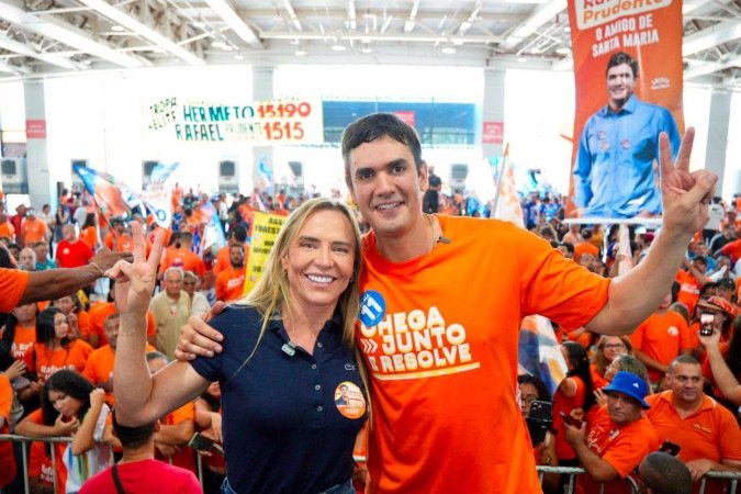 Celina Leão (PP) participou de evento de Rafael Prudente (MDB) - (crédito: Divulgação) Celina Leão (PP) participou de evento de Rafael Prudente (MDB) - (crédito: Divulgação)