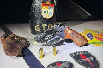 Armada apreendida teria sido usada no assassinato -  (crédito: Soinp/ Divulgação)