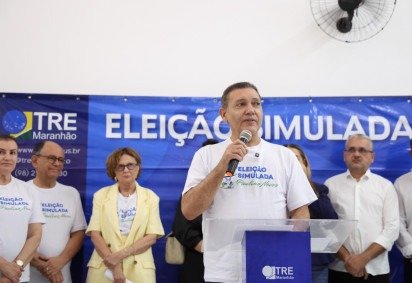 Nunes Marques afirmou que o exercício permite identificar possíveis problemas antes da realização do pleito e aperfeiçoar procedimentos -  (crédito: Luiz Roberto/TSE) -Nunes Marques afirmou que o exercício permite identificar possíveis problemas antes da realização do pleito e aperfeiçoar procedimentos -  (crédito: Luiz Roberto/TSE)