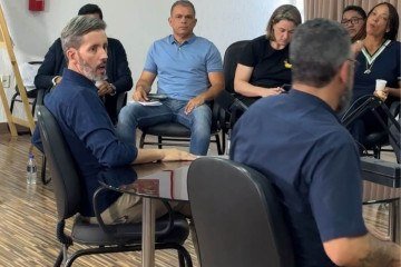 Segundo Leandro, o papel de seu futuro governo será, entre outras coisas, garantir os direitos dos trabalhadores - (crédito: Mila Ferreira/CB/D.A.Press) Segundo Leandro, o papel de seu futuro governo será, entre outras coisas, garantir os direitos dos trabalhadores - (crédito: Mila Ferreira/CB/D.A.Press)