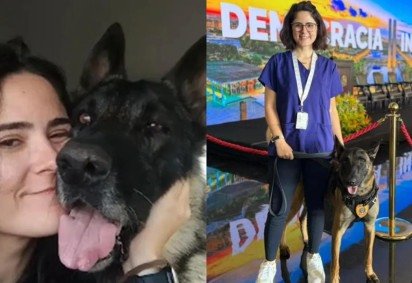 Veterinária morre após ser mordida no pescoço por cachorro no Senado Federal -  (crédito: Reprodução/Instagram)