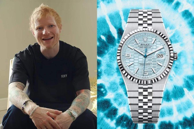Ed Sheeran é um grande amante de relógios