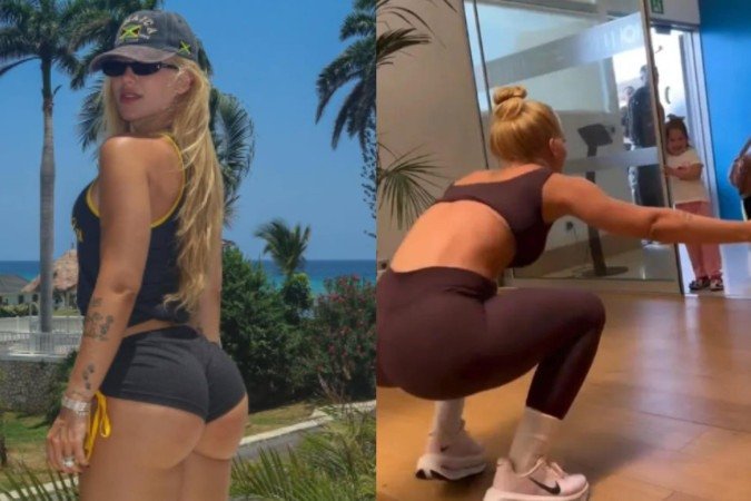 Filhas evitam abraçar Virginia em reencontro e influencer é detonada - (crédito: Reprodução/Instagram) Filhas evitam abraçar Virginia em reencontro e influencer é detonada - (crédito: Reprodução/Instagram)