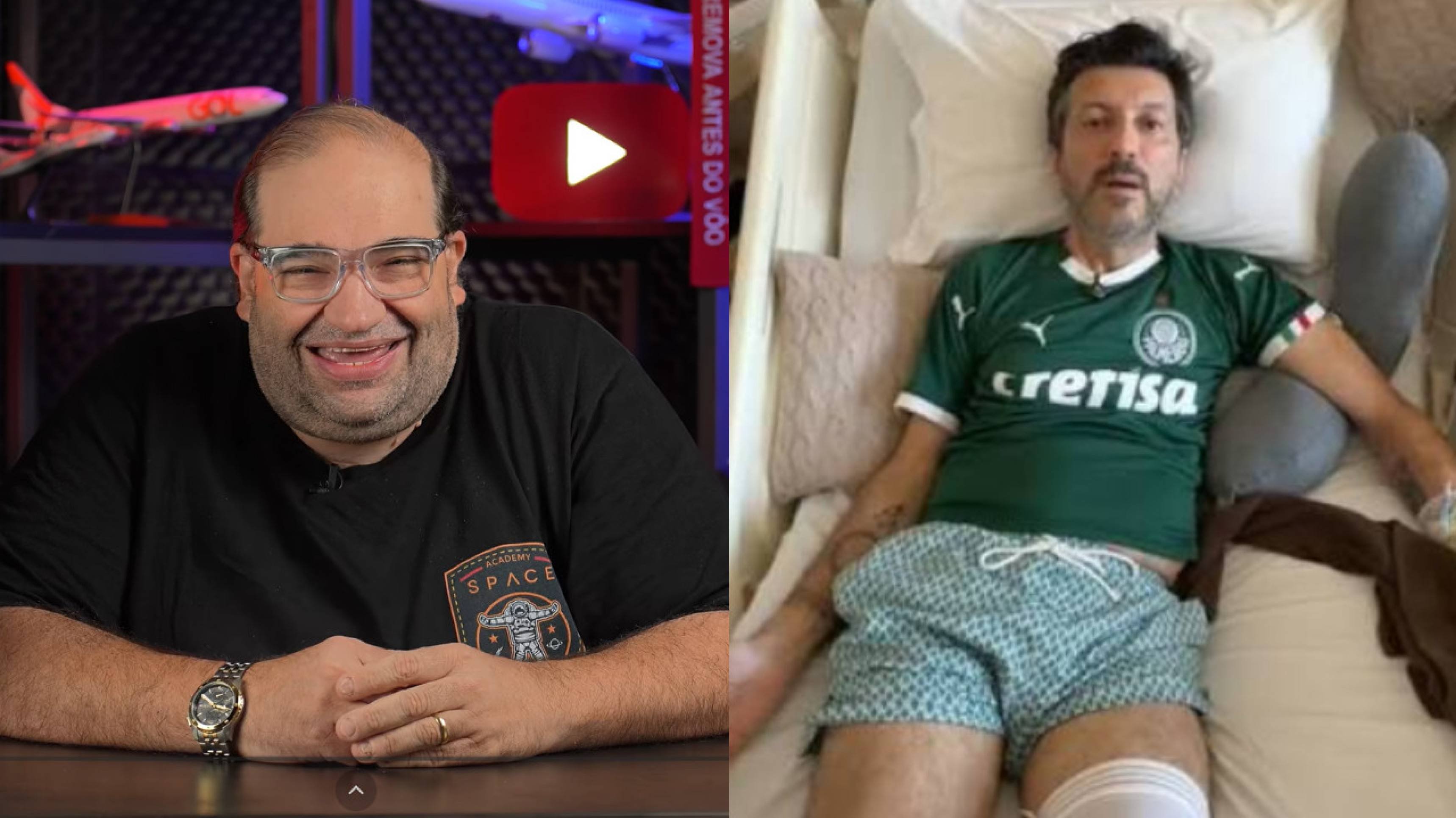 Sérgio Sacani assume comando do canal de Lito Sousa: 'Não tem INSS'