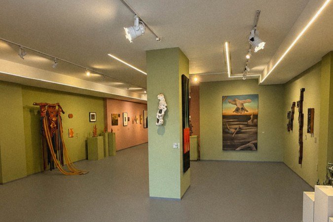 Mostra da Pilastra reúne a produção recente de novos artistas - (crédito: Divulgação) Mostra da Pilastra reúne a produção recente de novos artistas - (crédito: Divulgação)