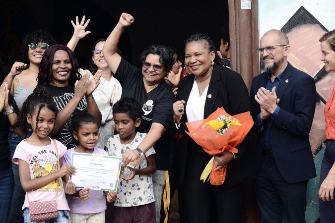 Ministra Margareth Menezes visitou o local