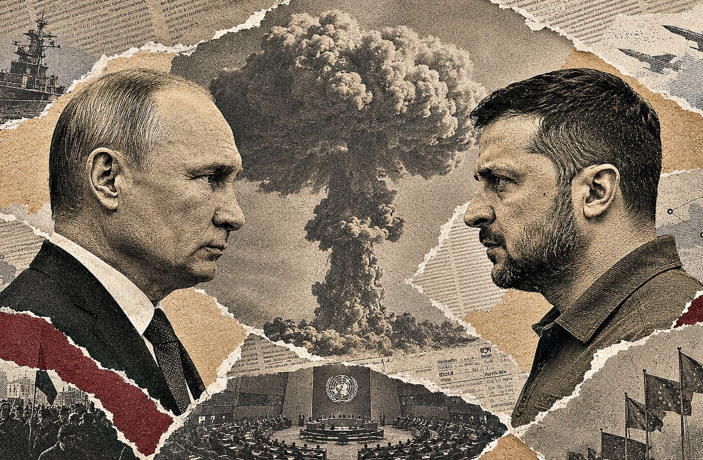 Análise: A insensatez da chantagem nuclear entre Putin e Zelensky - QTU Questões do Universo