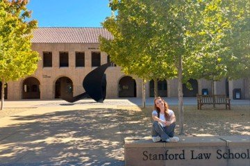 Giselle Corujas em Stanford -  (crédito: Cedido ao Correio)