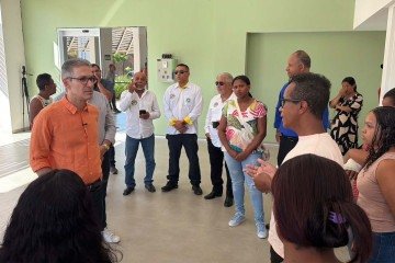 Candidato à Presidência Romeu Zema (Novo) visita Hospital Regional de Teófilo Otoni, em Minas Gerais - (crédito: Estevão Deboni / Divulgação) Candidato à Presidência Romeu Zema (Novo) visita Hospital Regional de Teófilo Otoni, em Minas Gerais - (crédito: Estevão Deboni / Divulgação)
