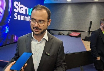 Na capital catarinense, o ministro participou do Startup Summit, evento organizado pelo Sebrae -  (crédito: Francisco Artur de Lima/CB)
