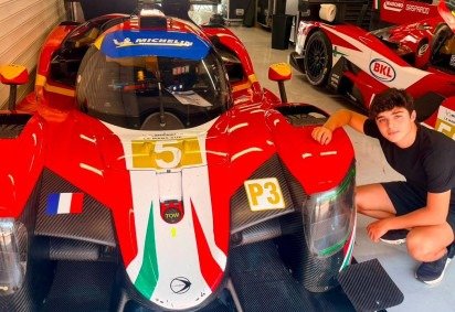 Pipo Massa em Barcelona para testes com o prot&oacute;tipo LMP3 da AF Corse, em busca de mais conhecimento em sua temporada de estreia no automobilismo -  (crédito: Divulga&ccedil;&atilde;o) -Pipo Massa em Barcelona para testes com o prot&oacute;tipo LMP3 da AF Corse, em busca de mais conhecimento em sua temporada de estreia no automobilismo -  (crédito: Divulga&ccedil;&atilde;o)