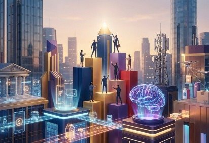 Inova&ccedil;&atilde;o, intelig&ecirc;ncia artificial e servi&ccedil;os digitais destacam a ascens&atilde;o e o valor das marcas financeiras no Brasil -  (crédito: Flow) -Inova&ccedil;&atilde;o, intelig&ecirc;ncia artificial e servi&ccedil;os digitais destacam a ascens&atilde;o e o valor das marcas financeiras no Brasil -  (crédito: Flow)