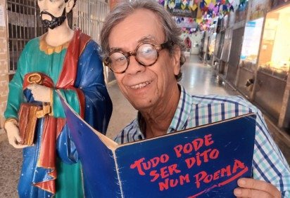 Morre, aos 76 anos, o poeta e jornalista Luis Turiba
 -  (crédito: Reprodução)