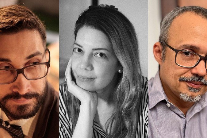 Os premiados Anacã Agra, Mariana Ramos e Guilherme de Miranda Ramos