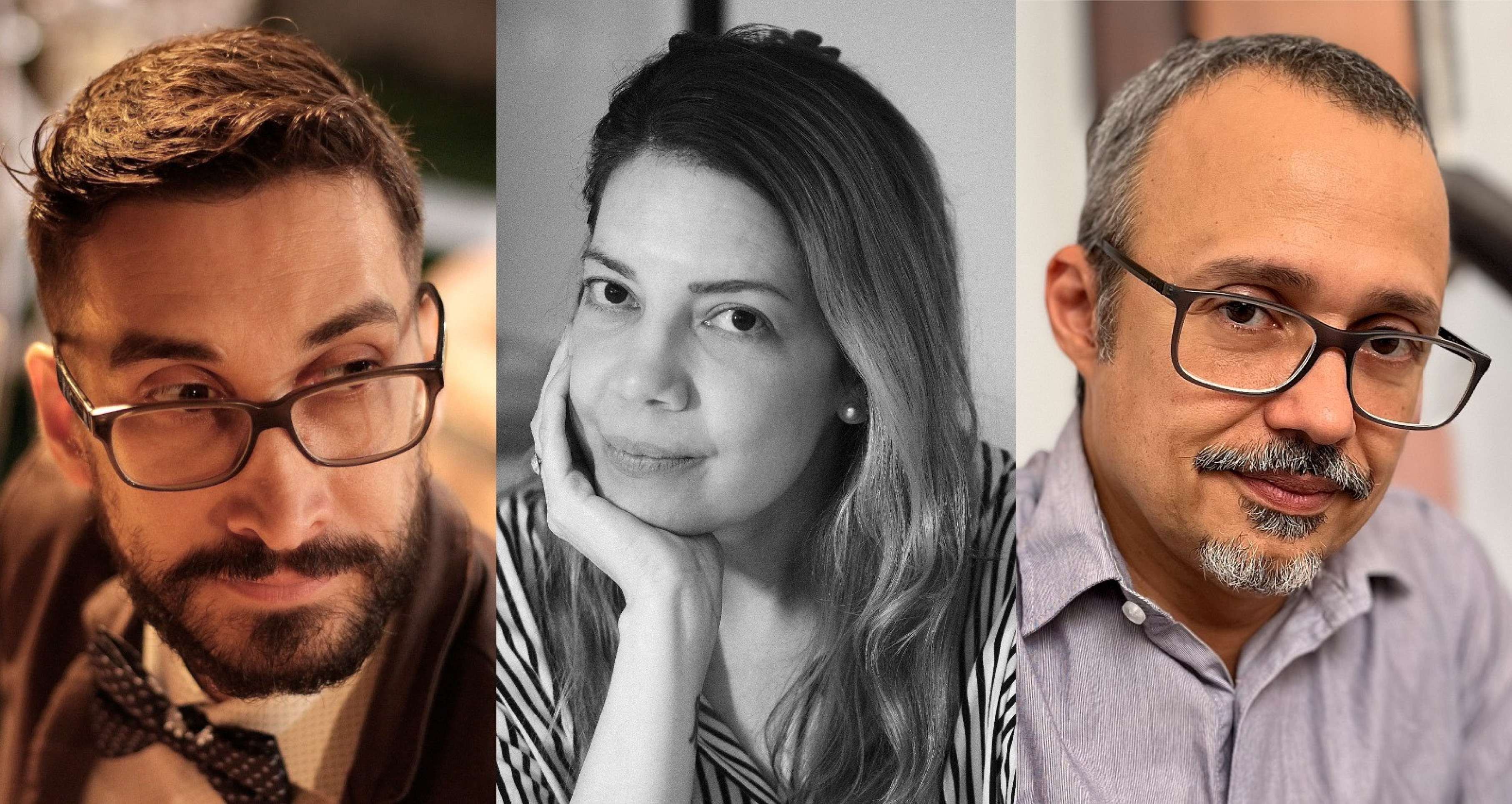 Os premiados Anac&atilde; Agra, Mariana Ramos e Guilherme de Miranda Ramos