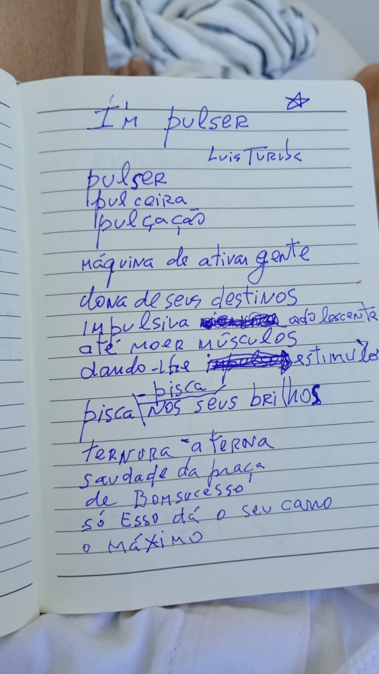Poema de Luis Turiba