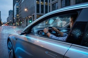 A inteligência artificial em veículos modernos foca em oferecer suporte ao motorista, aprimorando a segurança e navegação no trânsito urbano - (crédito: Flow) A inteligência artificial em veículos modernos foca em oferecer suporte ao motorista, aprimorando a segurança e navegação no trânsito urbano - (crédito: Flow)