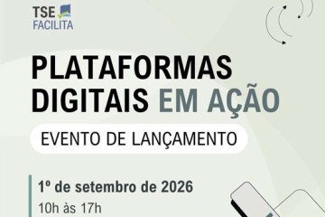 Os conteúdos serão disponibilizados no TSE Facilita, iniciativa hospedada na plataforma de educação a distância da EJE/TSE -  (crédito: Divulgação/ TSE/OAB)