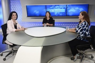 CB Saúde com a endocrinologista Polyana Gomes. Na bancada, as jornalistas Sibele Negromonte e Paloma Oliveto - (crédito: Minervino Júnior/CB/D.A.Press) CB Saúde com a endocrinologista Polyana Gomes. Na bancada, as jornalistas Sibele Negromonte e Paloma Oliveto - (crédito: Minervino Júnior/CB/D.A.Press)