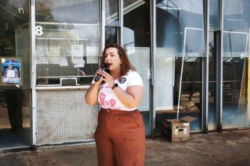 Samara Mineiro defende resgate da educação pública e valorização do metrô - (crédito: Luiz Fellipe Alves/CB/DA Press) Samara Mineiro defende resgate da educação pública e valorização do metrô - (crédito: Luiz Fellipe Alves/CB/DA Press)