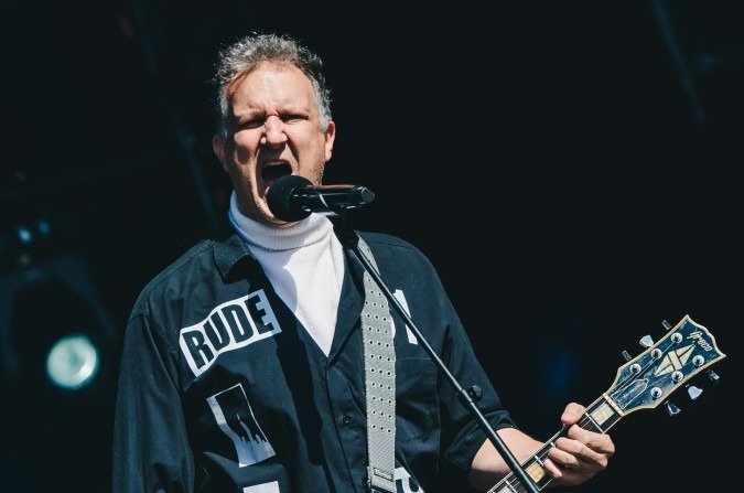 Philippe Seabra, 
vocalista e 
guitarrista da 
Plebe Rude
