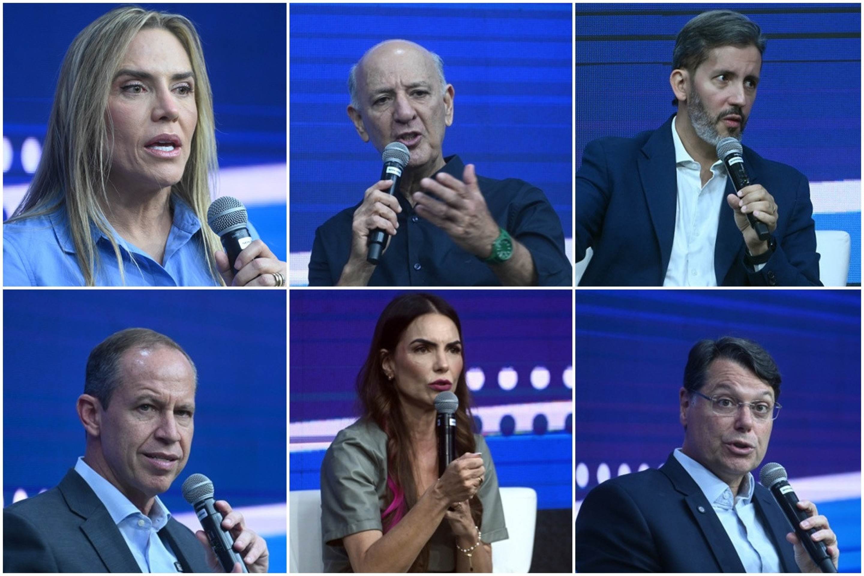 Debate do Correio reúne seis candidatos ao GDF, em 1° de setembro -  (crédito: Ed Alves/CB/D.A Press)