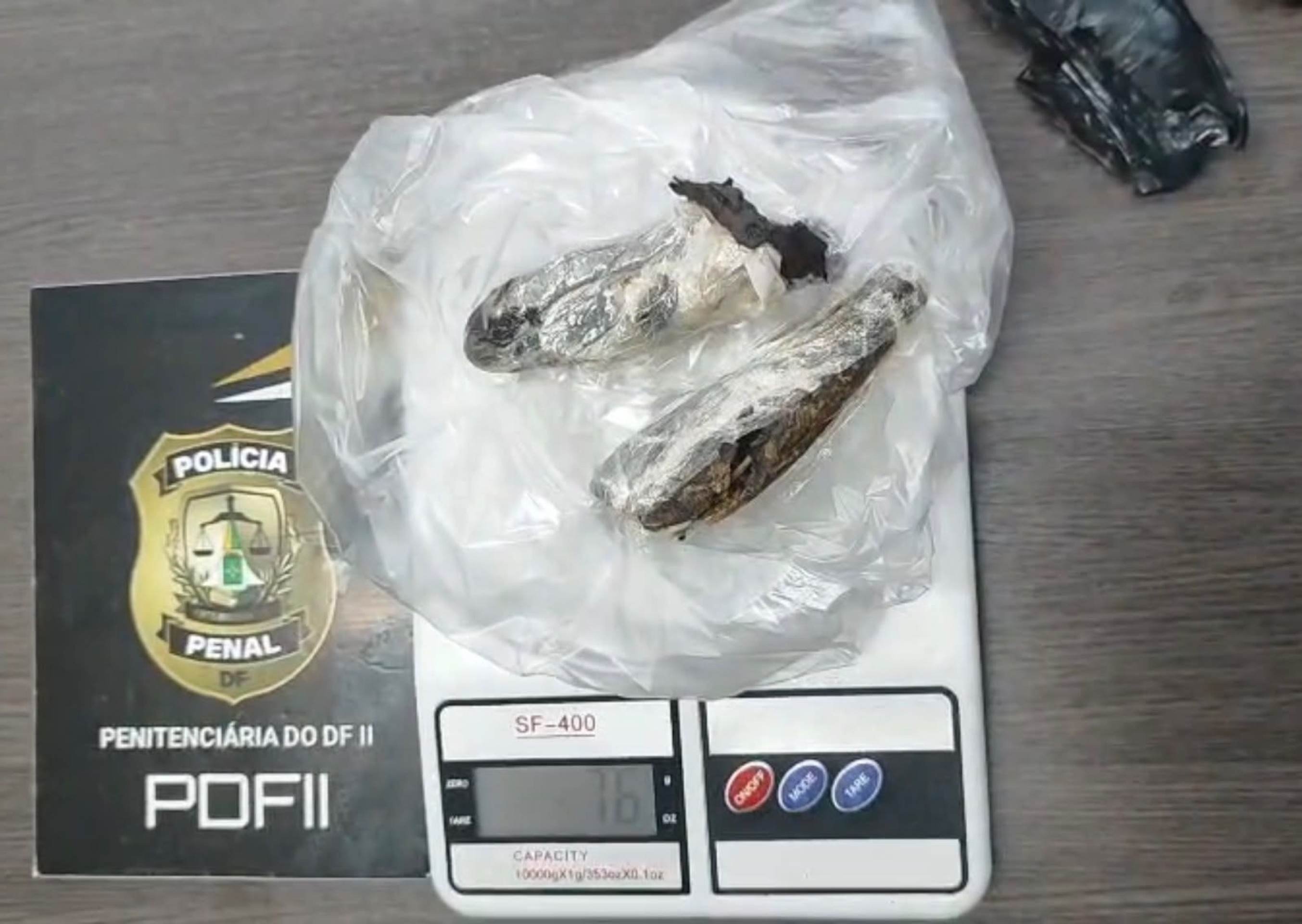 Visitantes são presas após tentarem entrar com drogas na Papuda  
