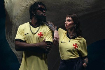 A peça fará sua estreia oficial no confronto contra o Cruzeiro, em São Januário, pelo Campeonato Brasileiro - (crédito: Divulgação/Club de Regatas Vasco da Gama) A peça fará sua estreia oficial no confronto contra o Cruzeiro, em São Januário, pelo Campeonato Brasileiro - (crédito: Divulgação/Club de Regatas Vasco da Gama)