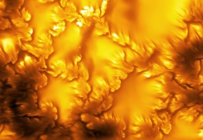 A intensa atividade solar pode provocar eventos como a tempestade geomagn&eacute;tica que atinge a Terra -  (crédito: NSF/NSO/AURA/MPS) -A intensa atividade solar pode provocar eventos como a tempestade geomagn&eacute;tica que atinge a Terra -  (crédito: NSF/NSO/AURA/MPS)