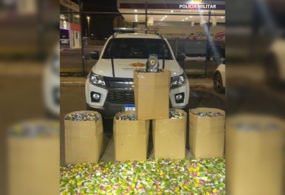 PMDF apreende 720 mil cigarros avaliados em R$ 1,2 milh&atilde;o em Taguatinga -  (crédito: Divulga&ccedil;&atilde;o/PMDF) -PMDF apreende 720 mil cigarros avaliados em R$ 1,2 milh&atilde;o em Taguatinga -  (crédito: Divulga&ccedil;&atilde;o/PMDF)