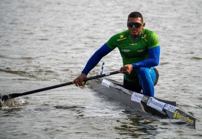 Isaquias Queiroz avança na semifinal C1 500m nesta sexta-feira em Poznan, na Polônia -  (crédito: Fabio Canhete/CBCa) -Isaquias Queiroz avança na semifinal C1 500m nesta sexta-feira em Poznan, na Polônia -  (crédito: Fabio Canhete/CBCa)