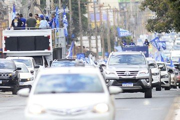 Campanha 2026  Governadora Celina Leão Carreata Samambaia  Joaquim Roriz Neto  -  (crédito: Matheus Oliveira/ Esp/ CB)