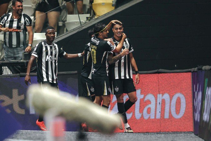 Reinier, atacante nascido em Brasília, chegou ao sexto gol pelo Atlético-MG em 2026 - (crédito: Pedro Souza/Atlético-MG) Reinier, atacante nascido em Brasília, chegou ao sexto gol pelo Atlético-MG em 2026 - (crédito: Pedro Souza/Atlético-MG)