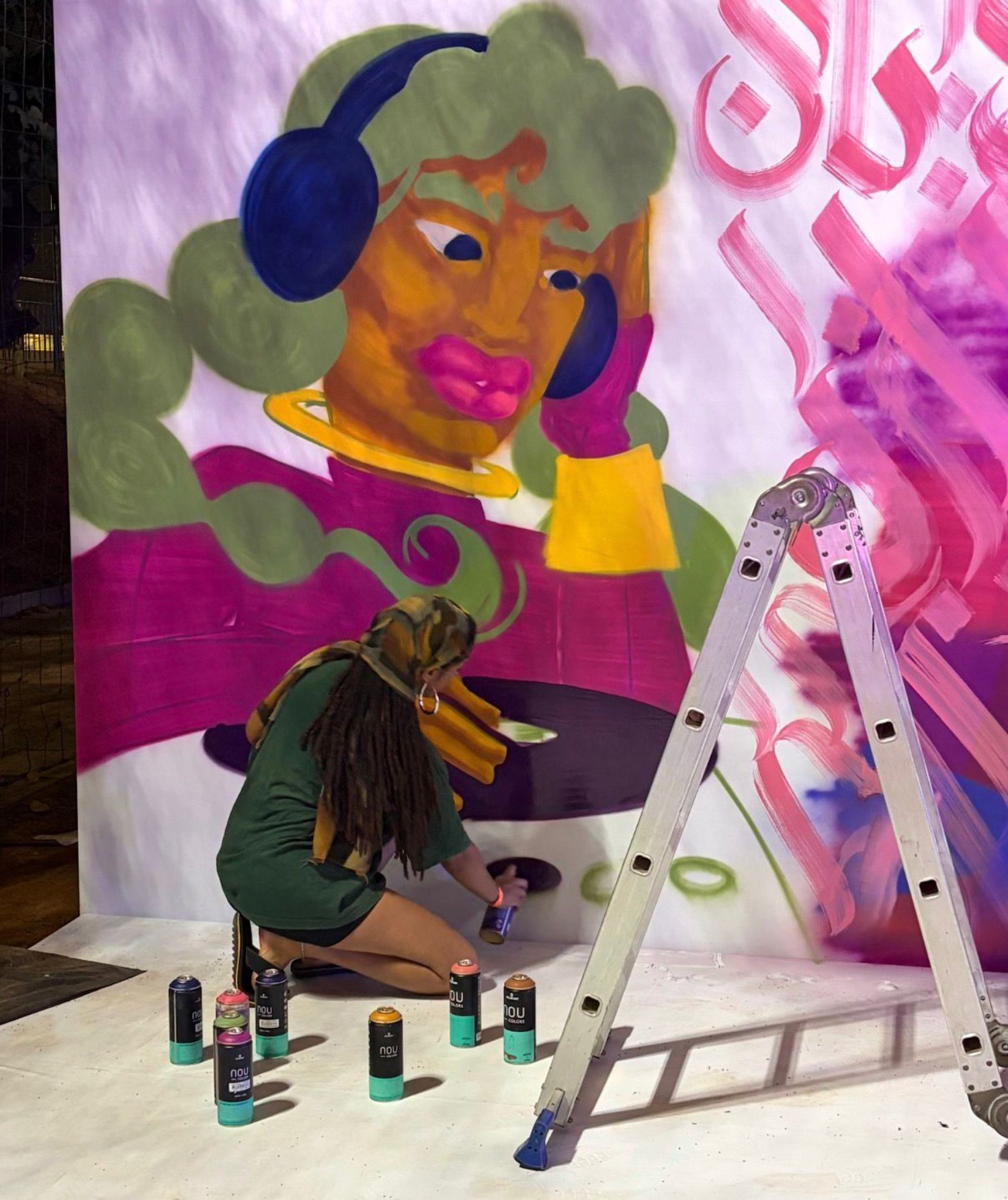 Grafiteira e DJ Kalm