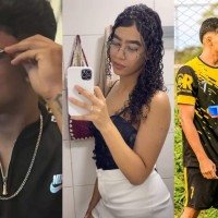 Luan, Ana Beatriz e Wagner voltavam para casa em Águas Lindas -  (crédito: Redes sociais/Reprodução)