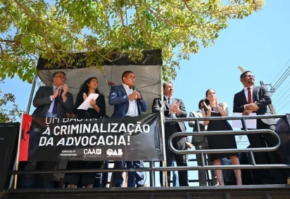 Durante discurso no ato, Lucas Fagner destacou o que conclui das acusações dirigidas à ele. 