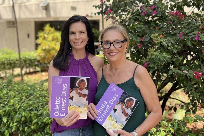 Marcia Zarur e Ana Maria Lopes: conexão das novas gerações com os mestres de Brasília - (crédito: Gabriel Zarur) Marcia Zarur e Ana Maria Lopes: conexão das novas gerações com os mestres de Brasília - (crédito: Gabriel Zarur)