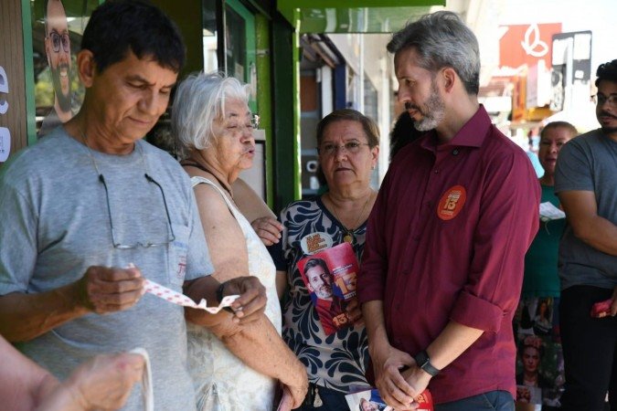 Candidato ao GDF pelo PT afirmou que as paralisações são uma reação à precarização do sistema - (crédito: Ana Carolina Alves) Candidato ao GDF pelo PT afirmou que as paralisações são uma reação à precarização do sistema - (crédito: Ana Carolina Alves)