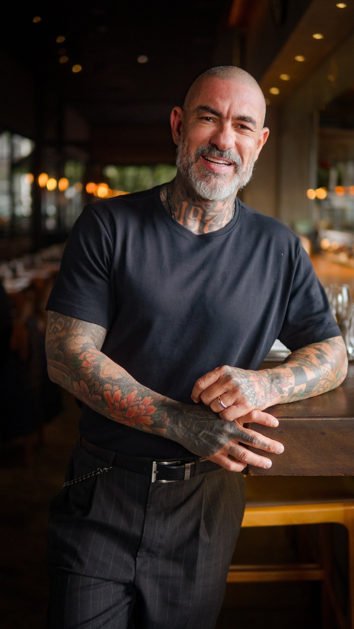 Henrique Foga&ccedil;a, chef de cozinha e apresentador de tev&ecirc;